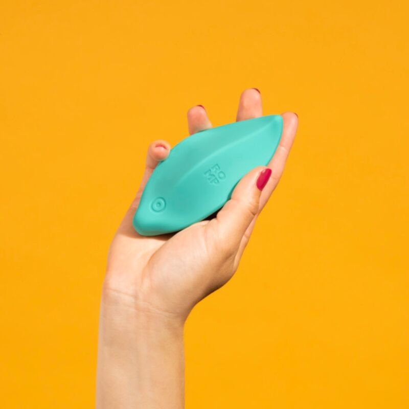 Romp-Wave Clitoris Vibrator und G-Spot, Ergonomische Form Aqua · Vibratoren (Bild 2)