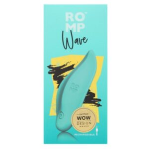 Romp-Wave Clitoris Vibrator und G-Spot, Ergonomische Form Aqua · Vibratoren (Bild 9)
