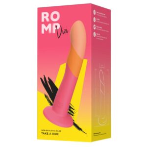 Romp-Dildo in Silikon Tricolor, 18 cm-Waterproof, Saugnapf · Sextoys (Bild 5)