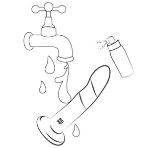 Romp-Dildo in Silikon Tricolor, 18 cm-Waterproof, Saugnapf · Sextoys (Bild 6)