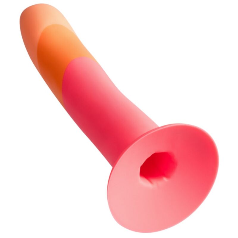 Romp-Dildo in Silikon Tricolor, 18 cm-Waterproof, Saugnapf · Sextoys (Bild 3)