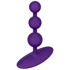 Romp-Flexibler Analperlenverstärker aus Silikon 12,5 cm Lila · Sextoys (Bild 3)