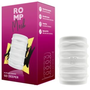 Romp-Mosh Masturbator Männlich Transparent mit Penishülle Reversibile · Sextoys (Bild 3)