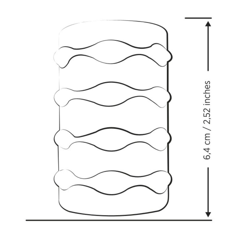 Romp-Mosh Masturbator Männlich Transparent mit Penishülle Reversibile · Sextoys (Bild 7)