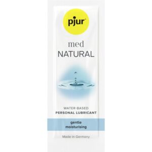 Pjur-Med Natural Gleitgel auf Wasserbasis 2 ml · Kosmetika & Aphrodisiaka