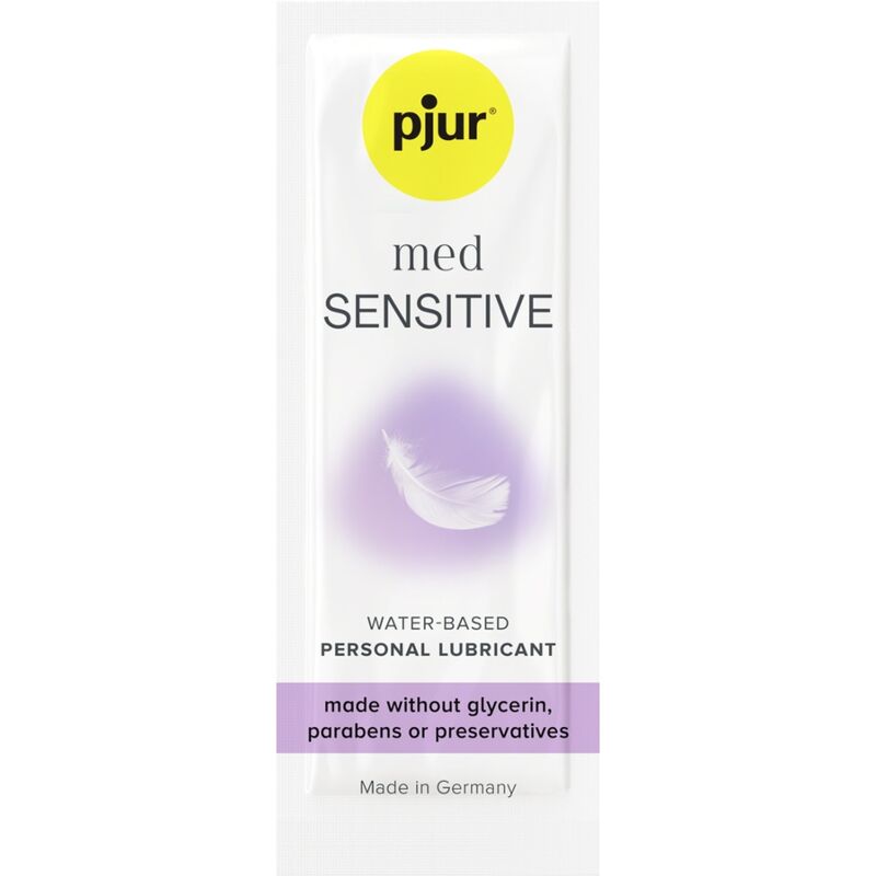 Pjur-Med Sensitive Glide Gleitgel auf Wasserbasis 2 ml · Kosmetika & Aphrodisiaka