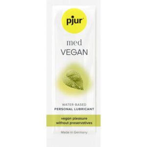 Pjur-Med Vegan Glide Gleitgel auf Wasserbasis 2 ml · Kosmetika & Aphrodisiaka
