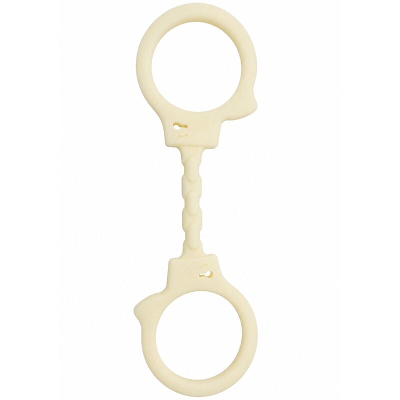 Diablo Picante-Handschellen in Fluoreszenzsilikon-Waterproof · Bondage & Handschellen