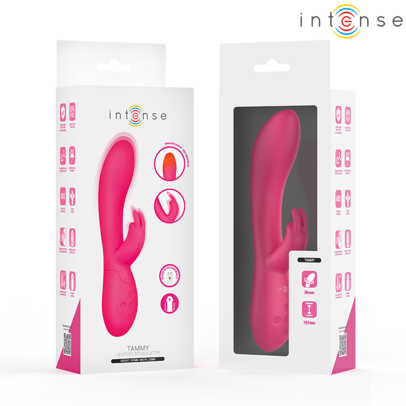 Intense High Tech-Tammy Rabbit Stimulator mit Heizung-Silikon · Vibratoren (Bild 8)