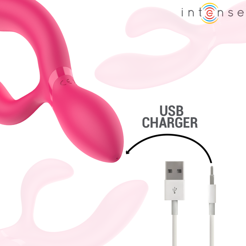 Intense High Tech-Charly Stimulator Vibrator Articolato-Silikon · Vibratoren (Bild 7)