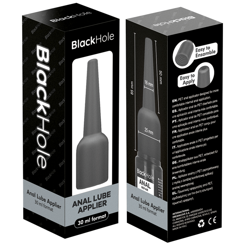 Black Hole-Applikator Gleitgel Anal S Size 30 ml-Flasche · Kosmetika & Aphrodisiaka (Bild 8)