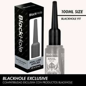 Black Hole-Anal-Gleitgel-Applikator Größe L-100 ml