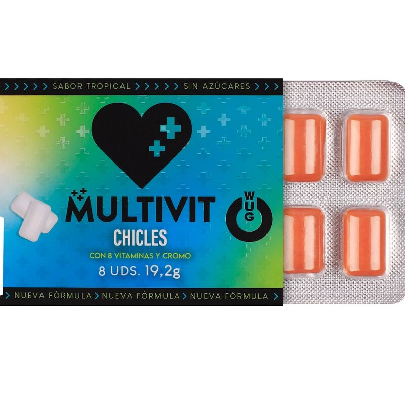 Wug Gum-Multivitamin Aroma · Nahrungsergänzungsmittel (Bild 2)