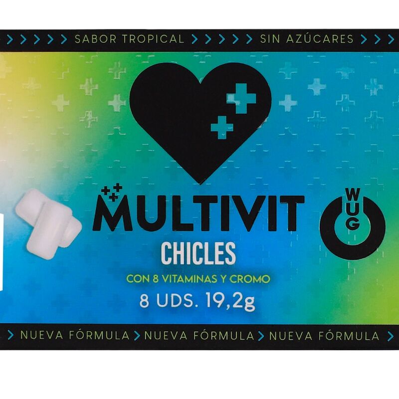 Wug Gum-Multivitamin Aroma · Nahrungsergänzungsmittel