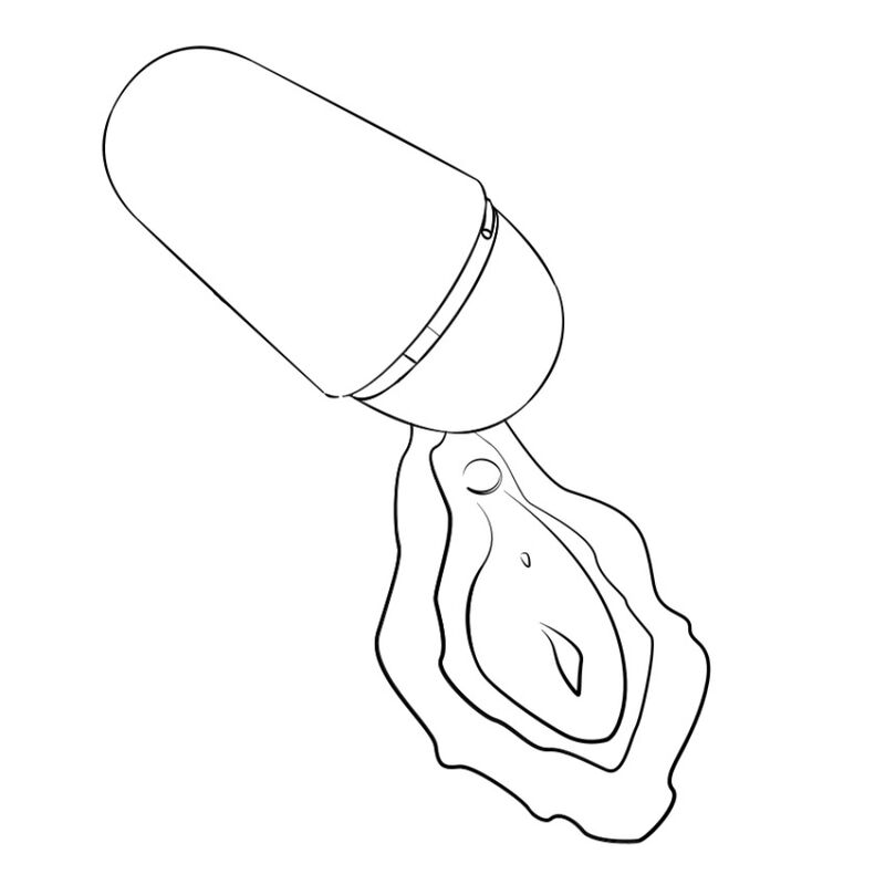 Romp-Free Stimulator Klitoris mit Deckel, 10 Ebenen · Vibratoren (Bild 6)