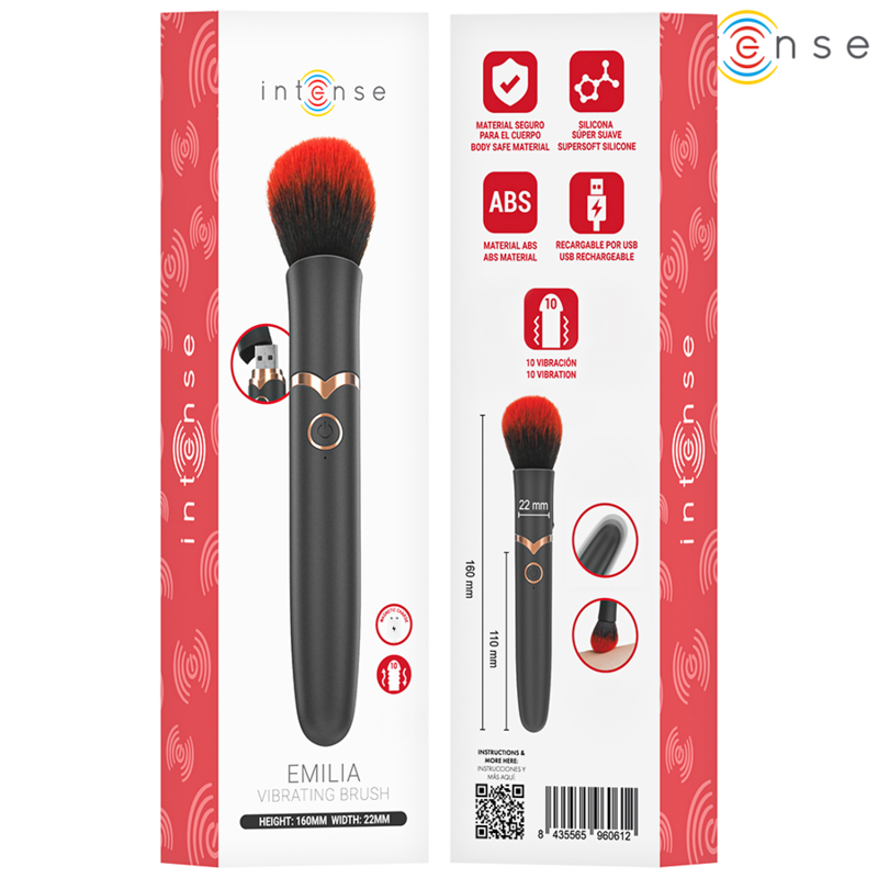 Intense High Tech-Emilia Vibrator Kopf Typ Pinsel mit Effekt · Vibratoren (Bild 7)