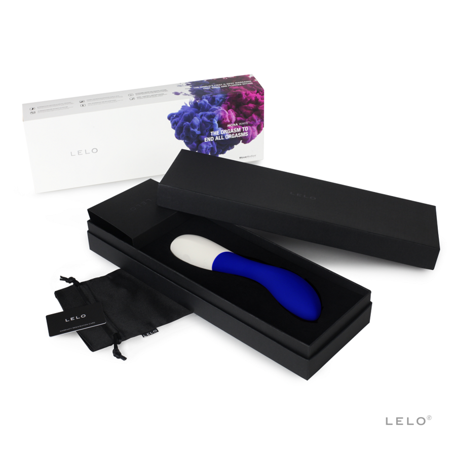 Lelo-Mona Wave Vibrator Blau Nocturno-Silikon, 10 Geschwindigkeiten · Vibratoren (Bild 2)