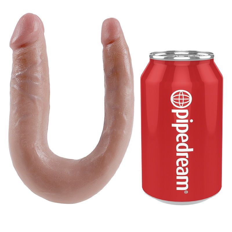 King Cock-Dildo Doppelpenetration 12.7 cm Natural-Waterproof · Sextoys