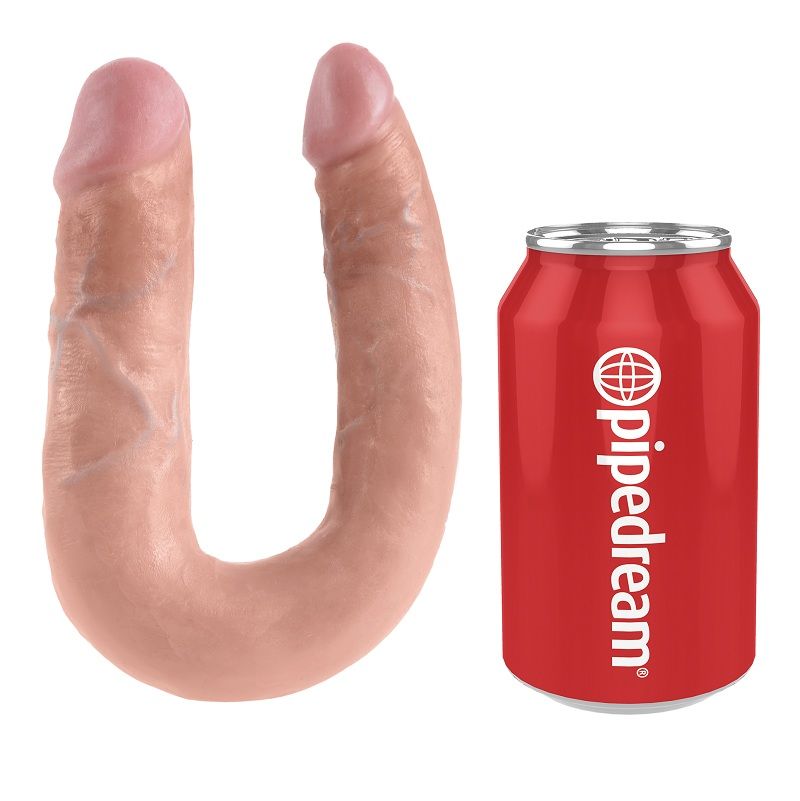 King Cock-Dildo Doppelpenetration 13.9 cm Natural-Waterproof · Sextoys
