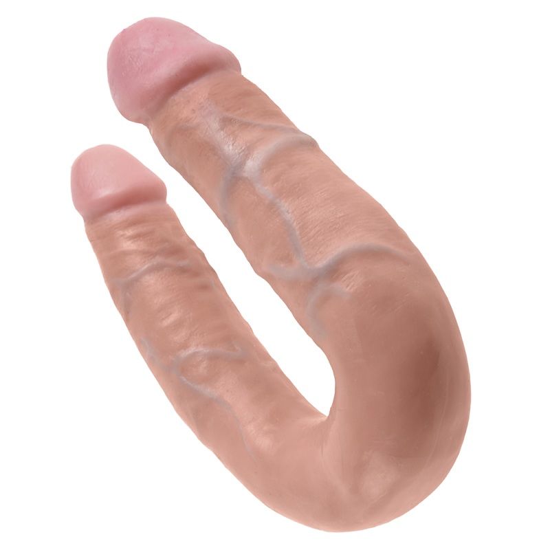 King Cock-Dildo Doppelpenetration 13.9 cm Natural-Waterproof · Sextoys (Bild 2)