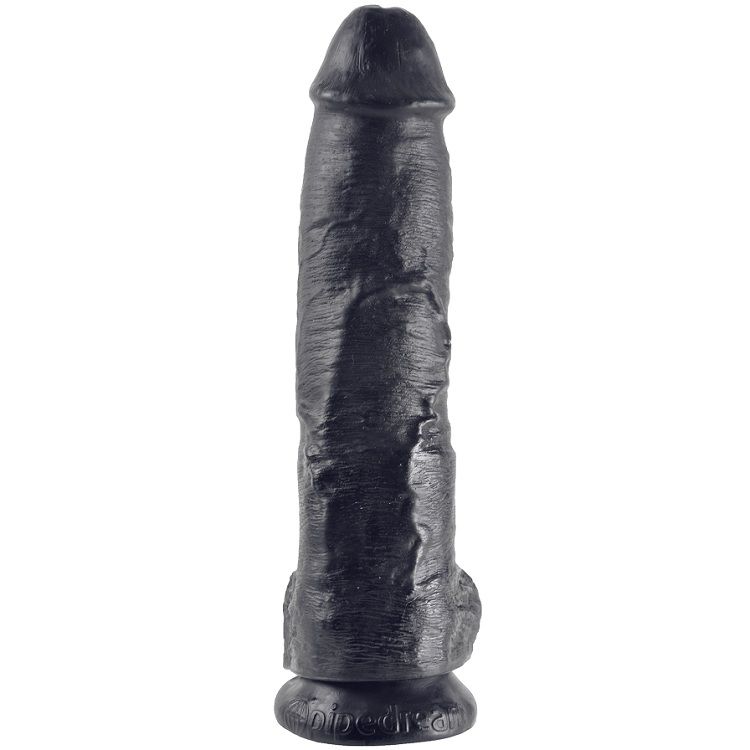 King Cock-Dildo Realistisch Schwarz 26.5 cm-Saugnapf · Strap-on & Harness (Bild 5)