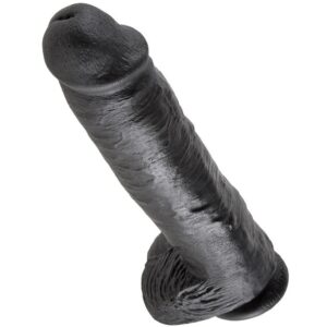 King Cock-11 Inch Dildo Realistisch Schwarz 28 cm-Saugnapf · Strap-on & Harness (Bild 5)