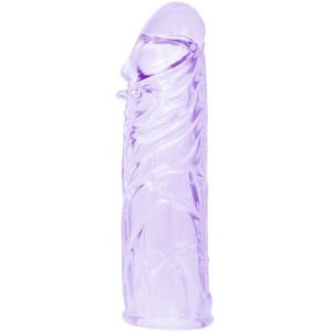 Baile For Him-Penishülle Lilac aus anpassbarem Silikon 13 cm