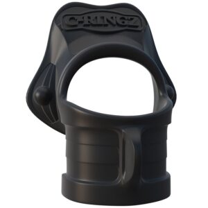 Fantasy C-ringz-Rock Hard Ring mit Hoden-Anti-Retraktion-Silikon