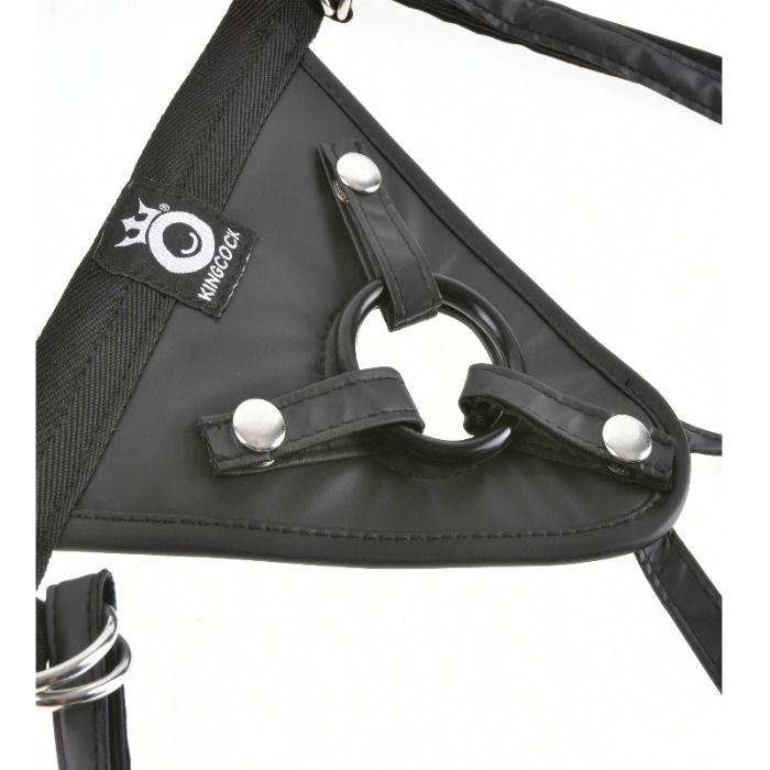 King Cock-Harness einstellbar aus PVC · Strap-on & Harness (Bild 2)