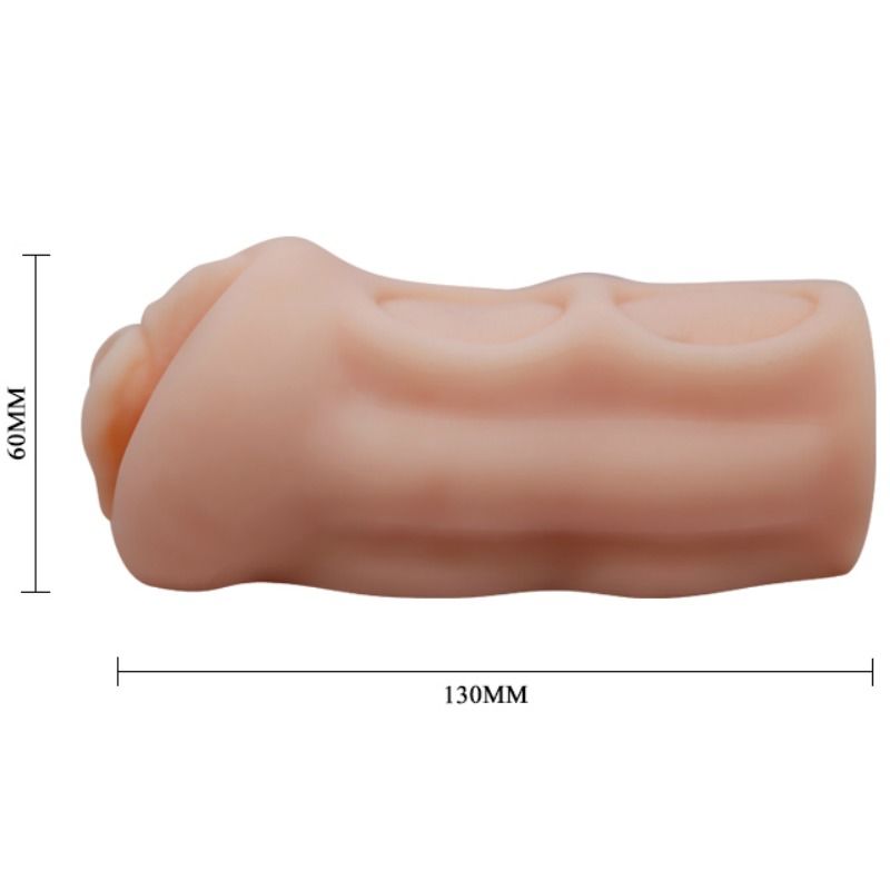 Crazy Bull-Lillian Masturbator Vagina 13 Cm-TPR, Wasserdicht · Masturbatoren (Bild 5)
