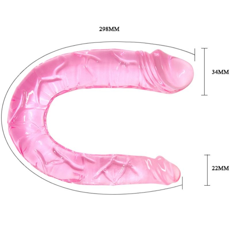 Baile-Dildo Doppelt in TPR, Wasserdicht · Vibratoren (Bild 3)
