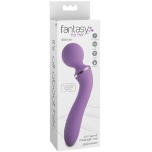 Fantasy For Her-Duo Wand Massage für Ea-10 Geschwindigkeiten, Wiederaufladbar · Vibratoren (Bild 8)
