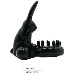 Baile For Him-Vibrierender Ring mit Kaninchen zur Stimulation · Vibratoren (Bild 4)