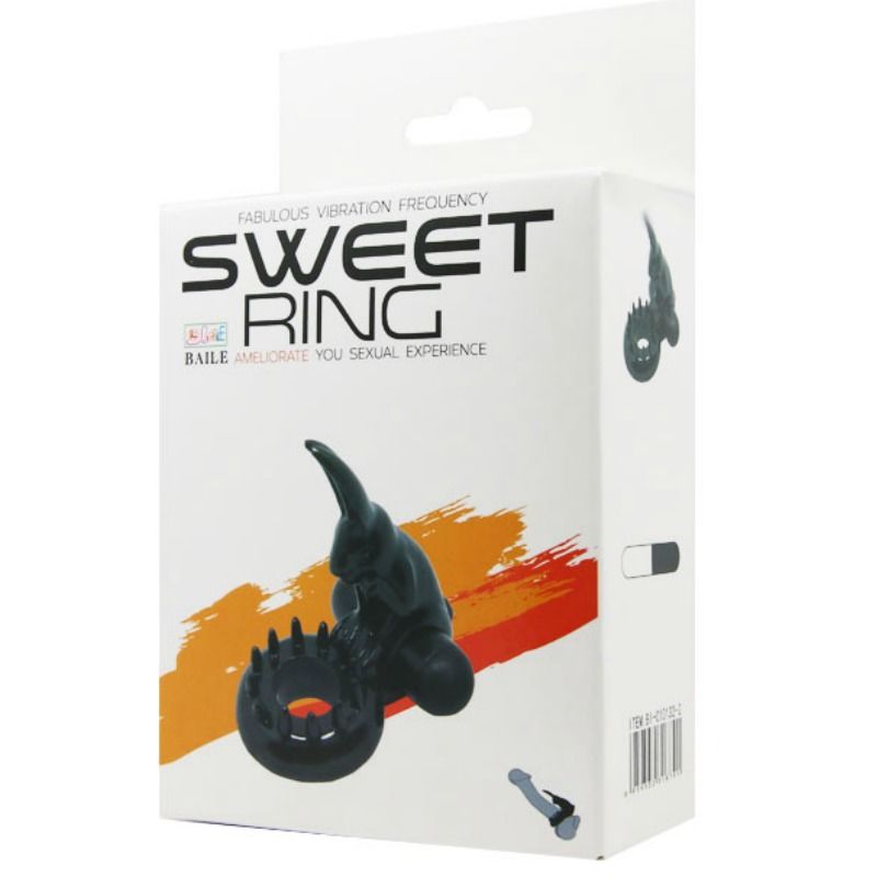 Baile For Him-Vibrierender Ring mit Kaninchen zur Stimulation · Vibratoren (Bild 7)