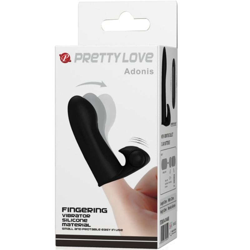 Fun Toys-Adonis Stimulator Finger Thimble-Silikon · Vibratoren (Bild 8)