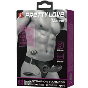Harness Collection-Marvin Strap-on mit Vibrationen und Dildo · Strap-on & Harness (Bild 3)