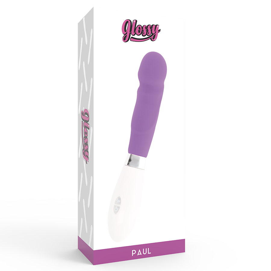Glossy-Paul Vibrator Silikone, 10 Geschwindigkeiten, Wasserdicht · Vibratoren (Bild 3)