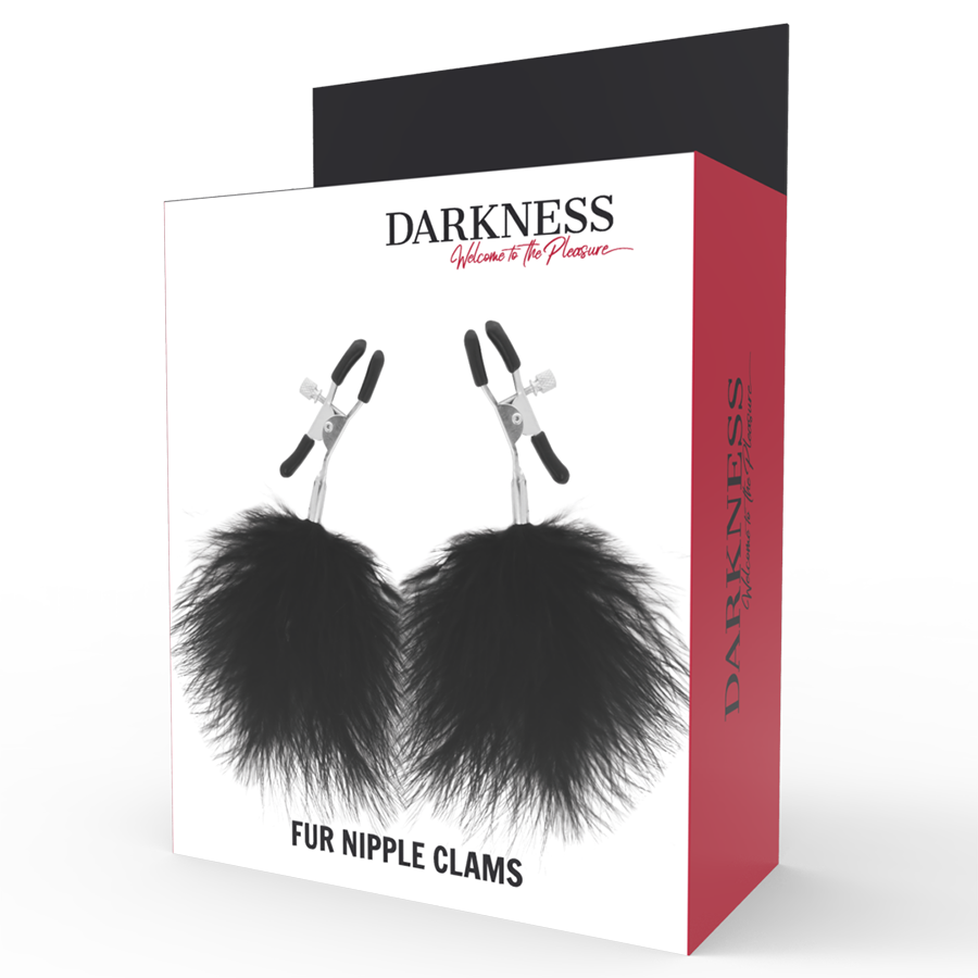 Darkness Sensations-Pom-Pom Brustwarzen, Set 2-Metal · Sextoys (Bild 3)