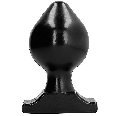 All Black-Plug 22,5 cm 12 Inch-Silikon · Sextoys (Bild 3)