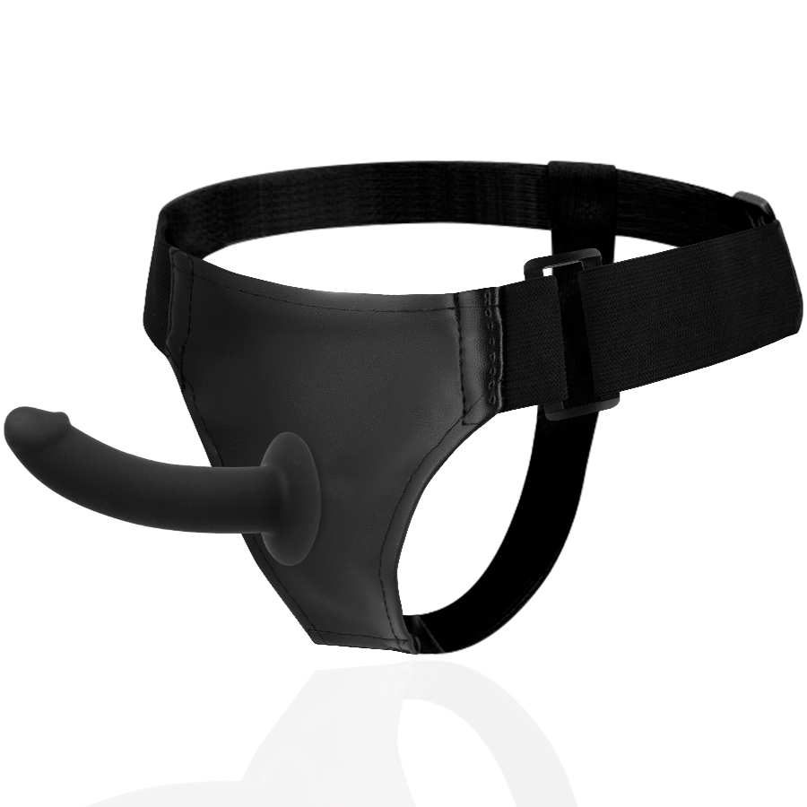 Harness Attraction-Kenny Silikon 15 cm -o- 3.2 cm-Rotation · Strap-on & Harness (Bild 5)