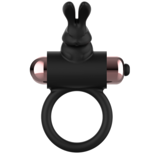 Coquette Toys-Vibrator-Ring für Schwarz/Gold-Silikon · Sextoys (Bild 3)
