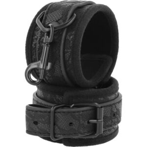 Darkness Bondage-Luxe BDSM Handschellen Schwarz-Metall, Drehbar