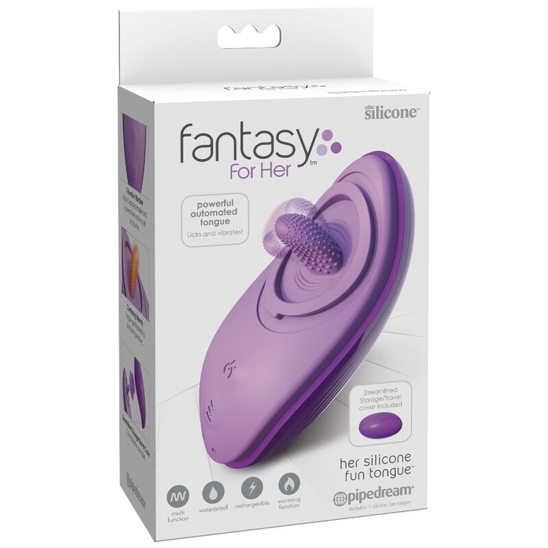 Fantasy For Her-Silikon Spielzeug Sprache für Ea-7 Geschwindigkeiten · Vibratoren (Bild 5)