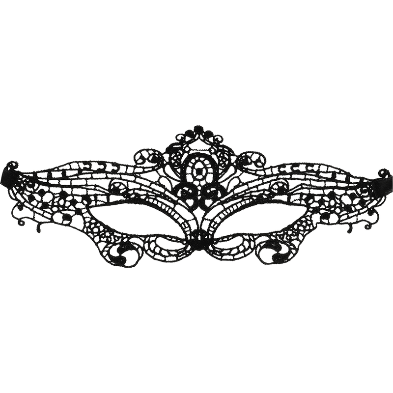 Coquette Accessories-Maske Pizzo Schwarz · Sexy Damen-Dessous (Bild 2)