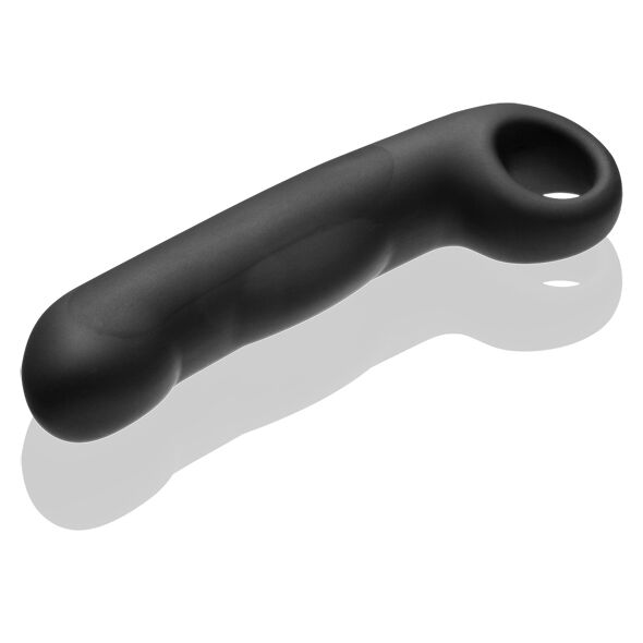 Electrastim-Ovid Dildo aus Silikon Schwarz · Sextoys (Bild 5)