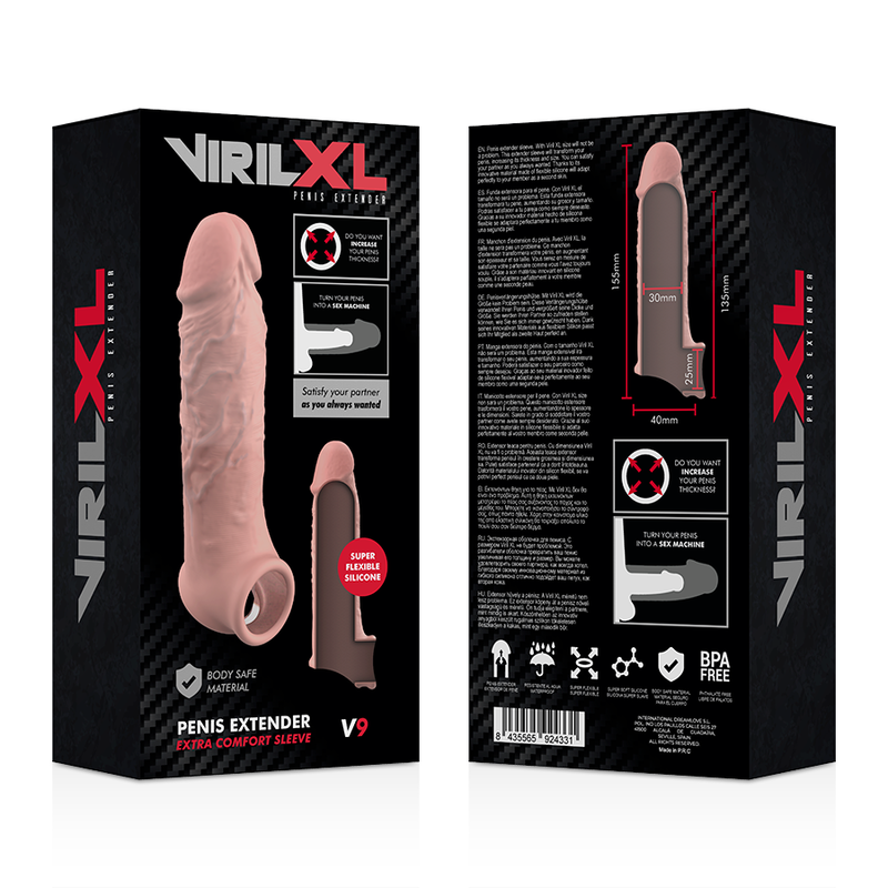 Virilxl-Liquido Silikon V9 Extension Penis · Sextoys (Bild 9)