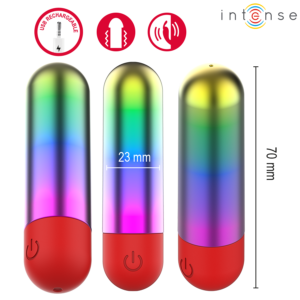 Intense Fun Toys-Debbie Rainbow Vibrations-Klitoris Bullet 70 x · Vibratoren (Bild 4)