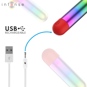 Intense Fun Toys-Debbie Rainbow Vibrations-Klitoris Bullet 70 x · Vibratoren (Bild 5)