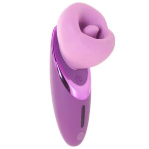 Fantasy For Her – Pleasure Sucker Vibrator aus Silikon, 7 Stufen