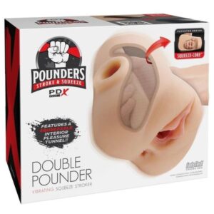 Pdx Plus+-Doppelwaage Squeeze Stroker Light 20.5 CM · Sextoys